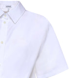 Camicia in cotone con logo S540Y05XD2 2100 LOEWE 