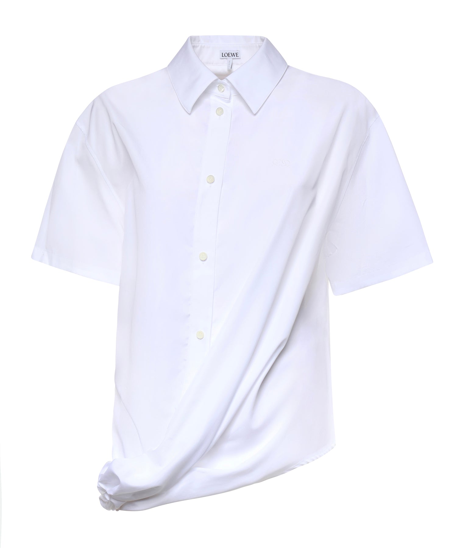 Camicia in cotone con logo S540Y05XD2 2100 LOEWE 