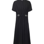 Abito con cintura in viscosa stretch S540Y09XTW 1100 LOEWE 