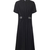 Abito con cintura in viscosa stretch S540Y09XTW 1100 LOEWE 