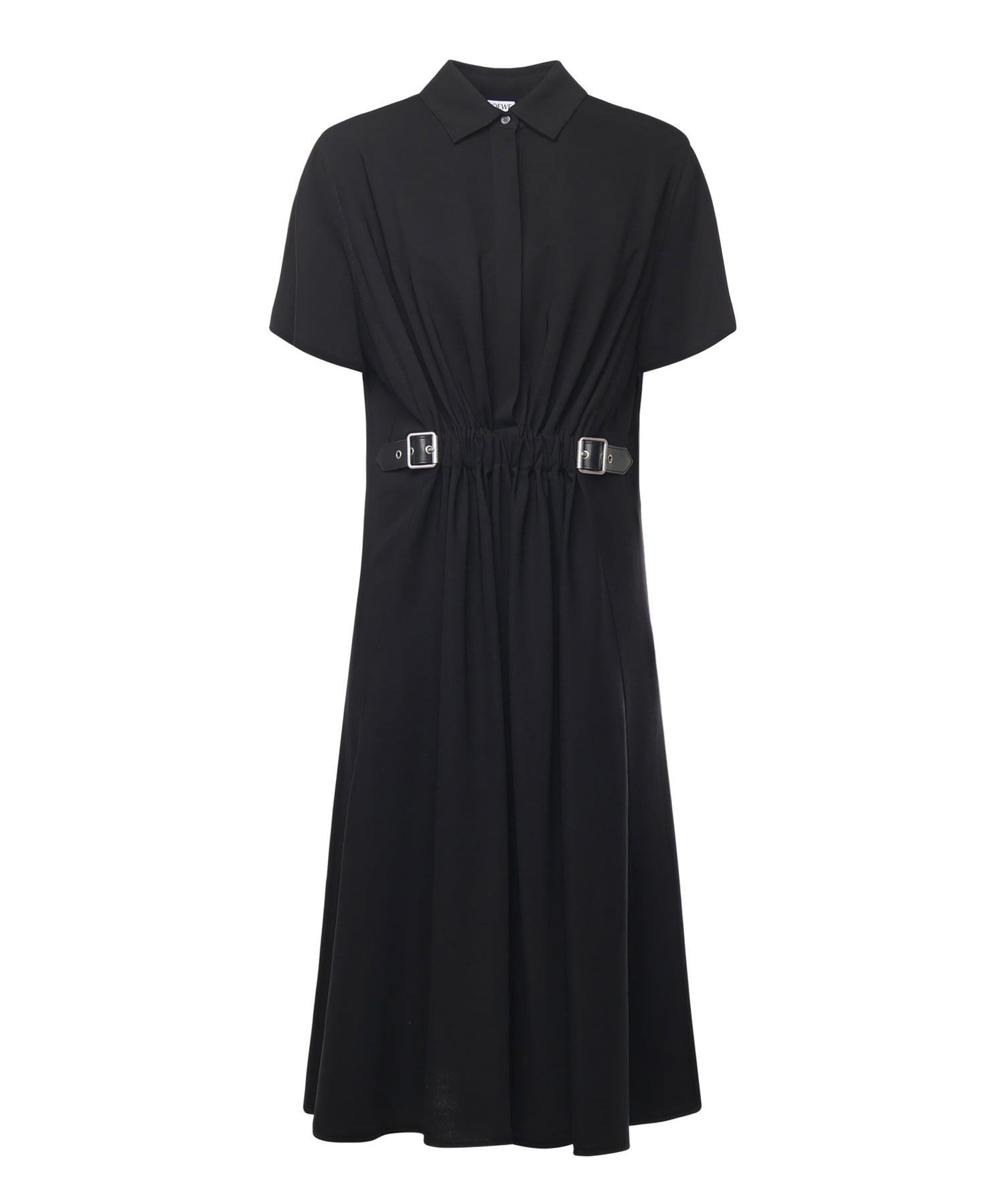 Abito con cintura in viscosa stretch S540Y09XTW 1100 LOEWE 