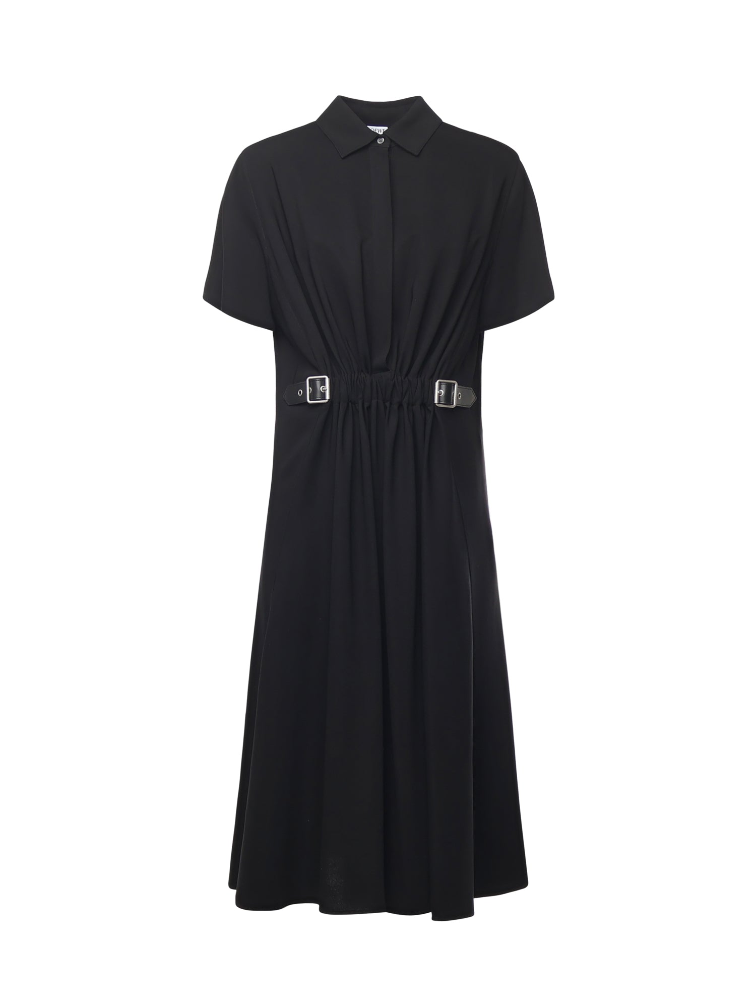 Abito con cintura in viscosa stretch S540Y09XTW 1100 LOEWE 