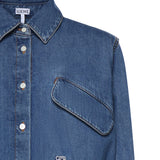 Camicia con cintura in denim S540Y1DX14 5140 LOEWE 