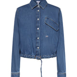 Camicia con cintura in denim S540Y1DX14 5140 LOEWE 