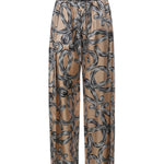 Pantaloni elasticizzati in seta S616Y04XA5 2152 LOEWE 