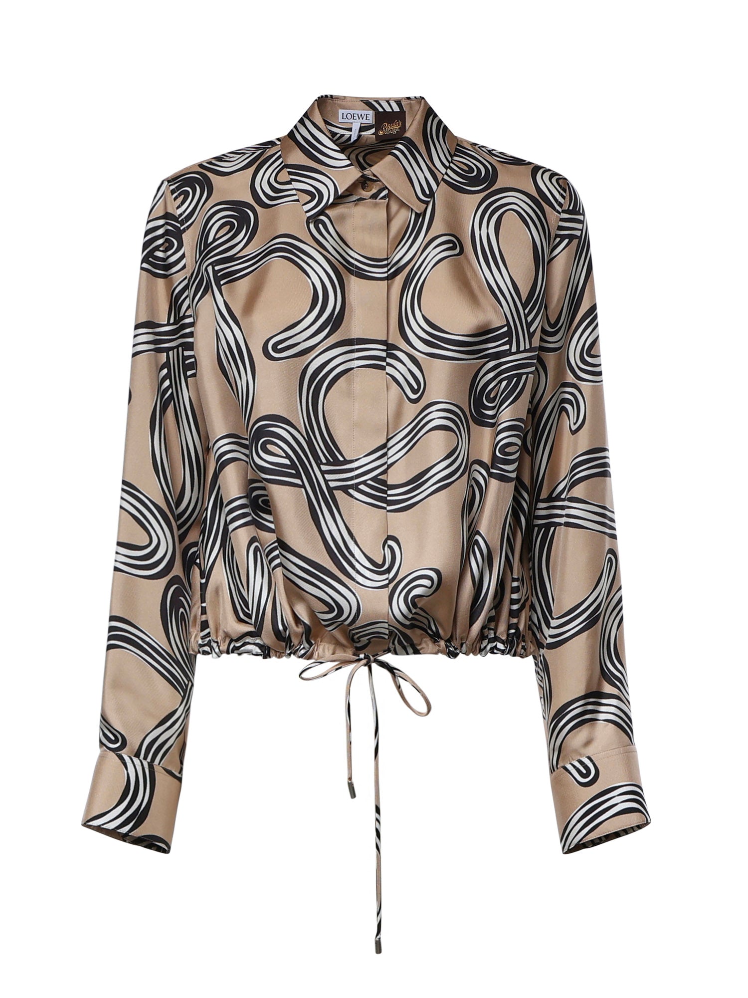 Camicia a palloncino in seta S616Y05X73 2152 LOEWE 