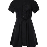 Abito chemisier in misto cotone S616Y09XC8 1100 LOEWE 
