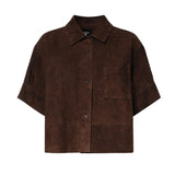 Camicia in pelle scamosciata S616Y31L05 3110 LOEWE 