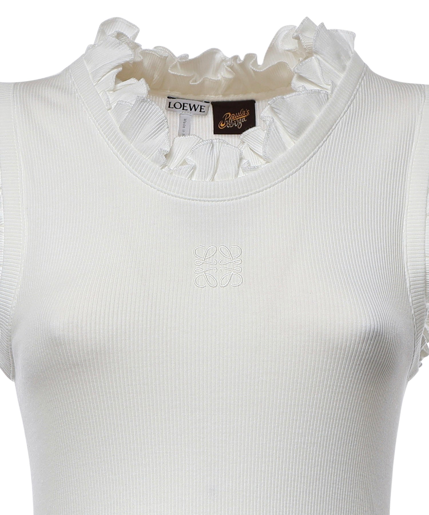 Abito a canotta in cotone stretch<BR/> S616Y51X61 2100 LOEWE 