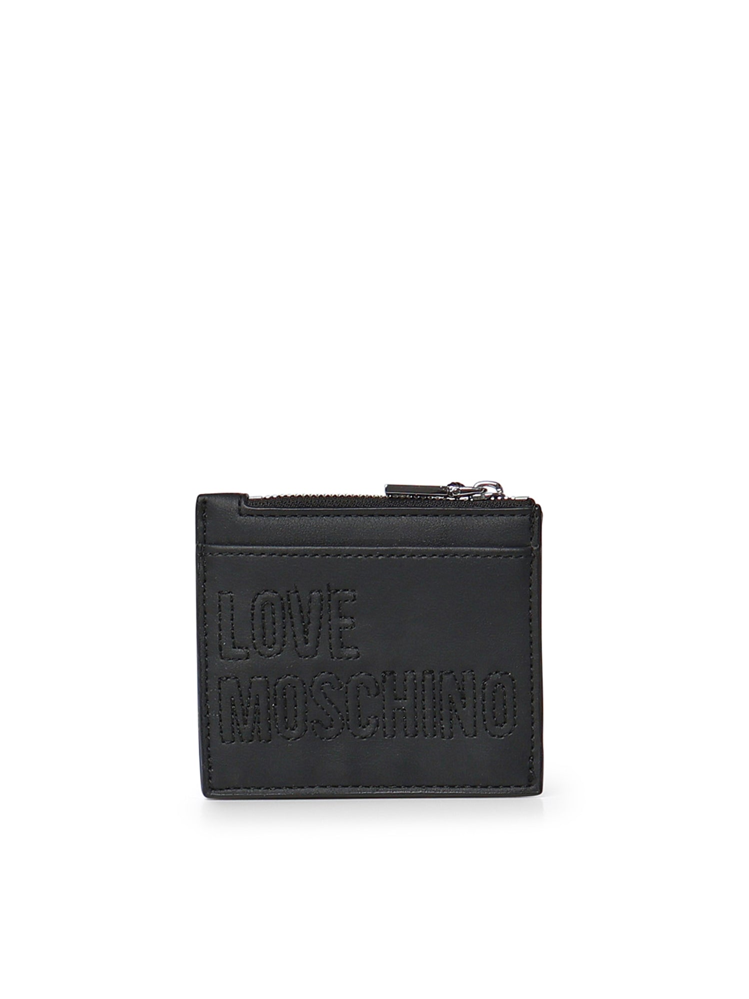 Portafoglio con logo JC5504PP1OLE0 000 LOVE MOSCHINO 