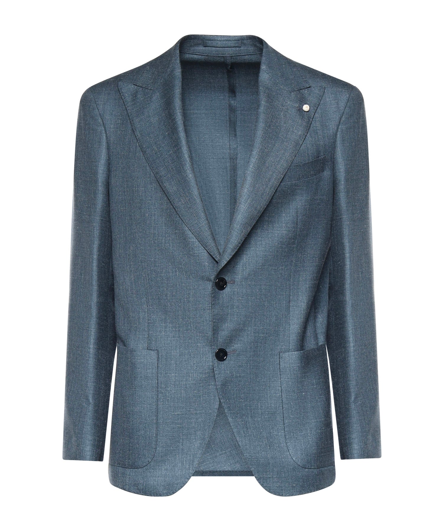 Blazer monopetto in misto lana<BR/> 2412 622642 LUIGI BIANCHI 