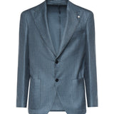 Blazer monopetto in misto lana<BR/> 2412 622642 LUIGI BIANCHI 