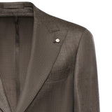 Blazer monopetto in misto lana 2412 622643 LUIGI BIANCHI 