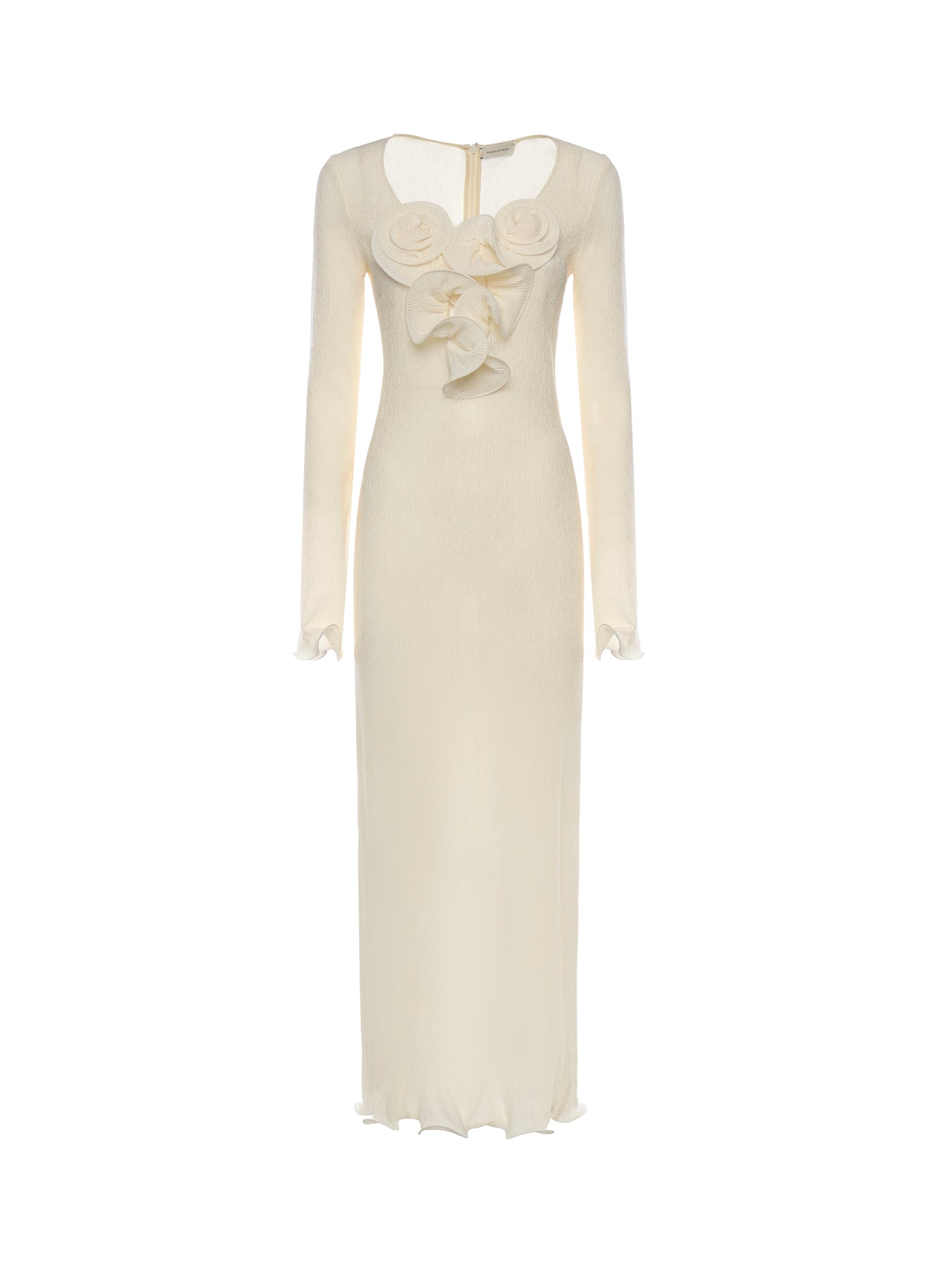 Vestito midi con applicazioni floreali 122523  MAGDA BUTRYM 