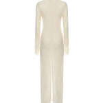 Vestito midi con applicazioni floreali 122523  MAGDA BUTRYM 