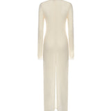 Vestito midi con applicazioni floreali 122523  MAGDA BUTRYM 