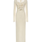 Vestito midi con applicazioni floreali 122523  MAGDA BUTRYM 