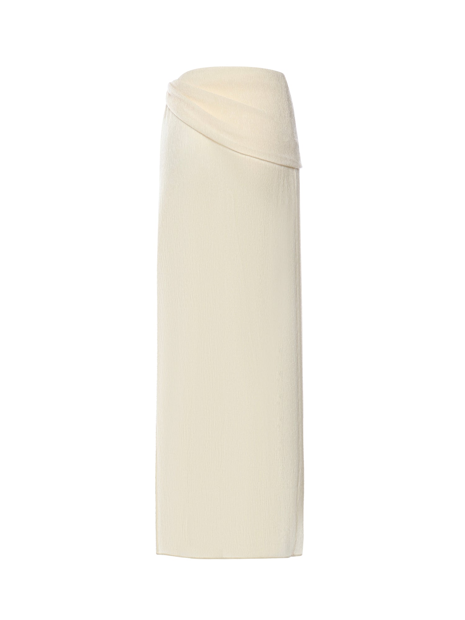 Gonna lunga drappeggiata con perline 305426  MAGDA BUTRYM 