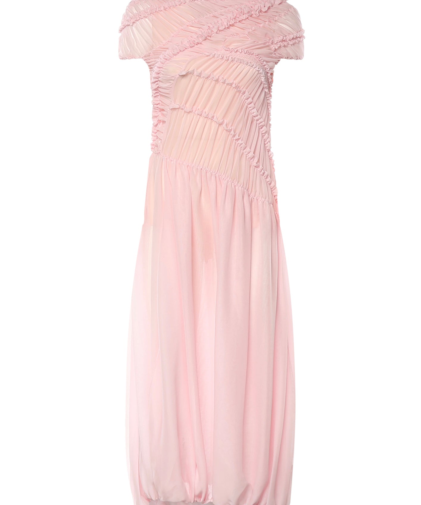 Abito midi in mussola di seta 317526  MAGDA BUTRYM 