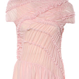 Abito midi in mussola di seta 317526  MAGDA BUTRYM 