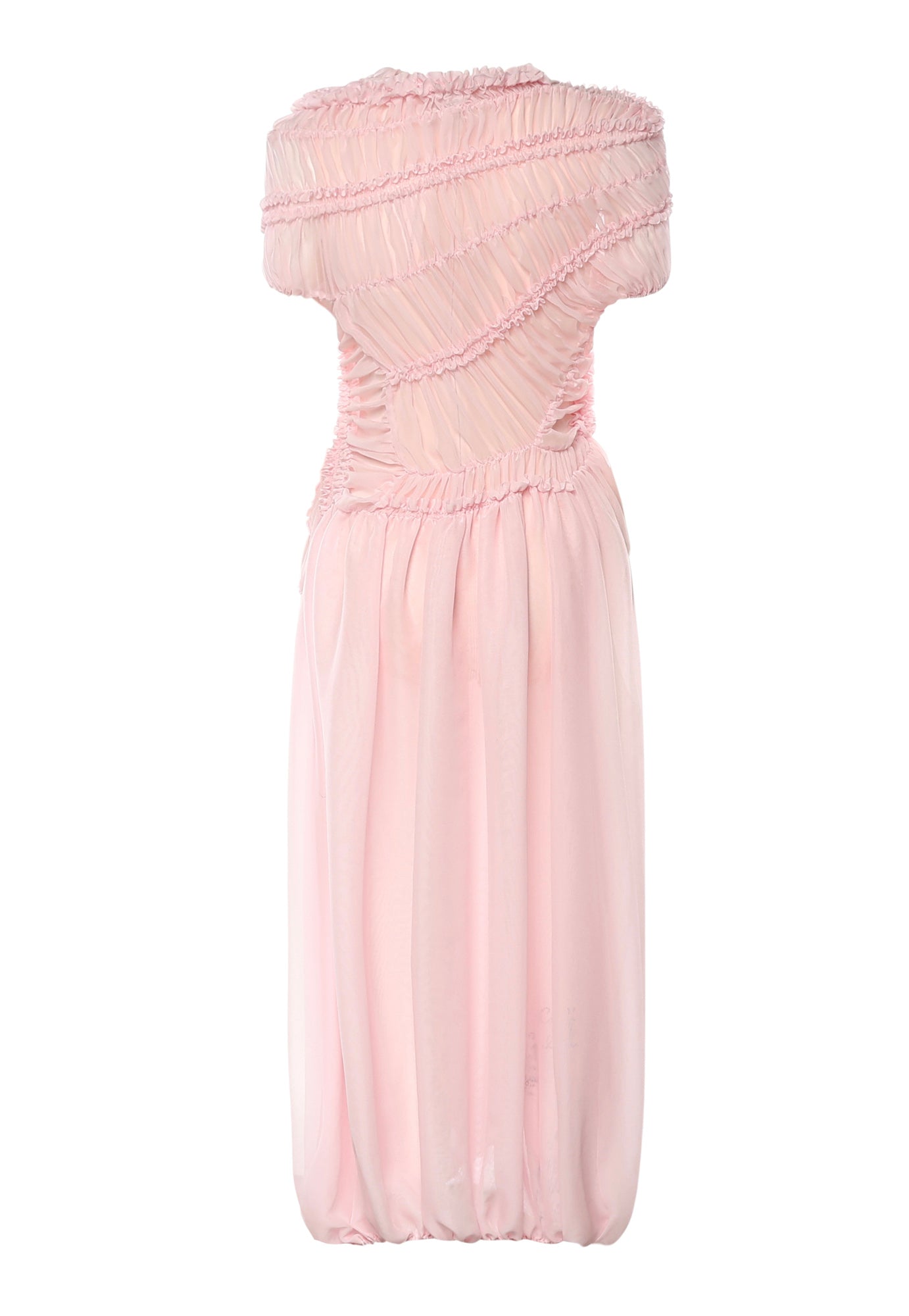 Abito midi in mussola di seta 317526  MAGDA BUTRYM 