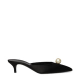 Mules in satin con perle 513526  MAGDA BUTRYM 