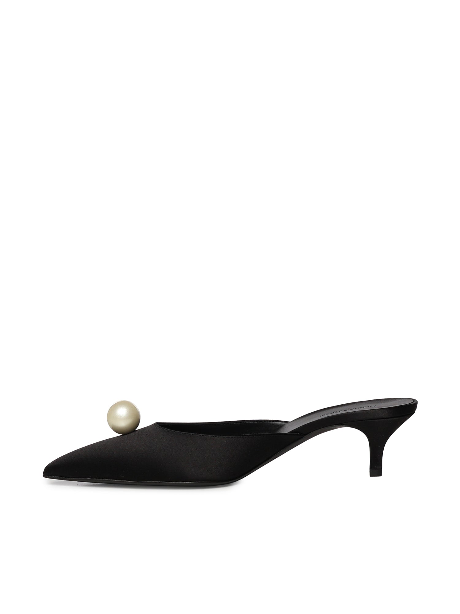 Mules in satin con perle 513526  MAGDA BUTRYM 