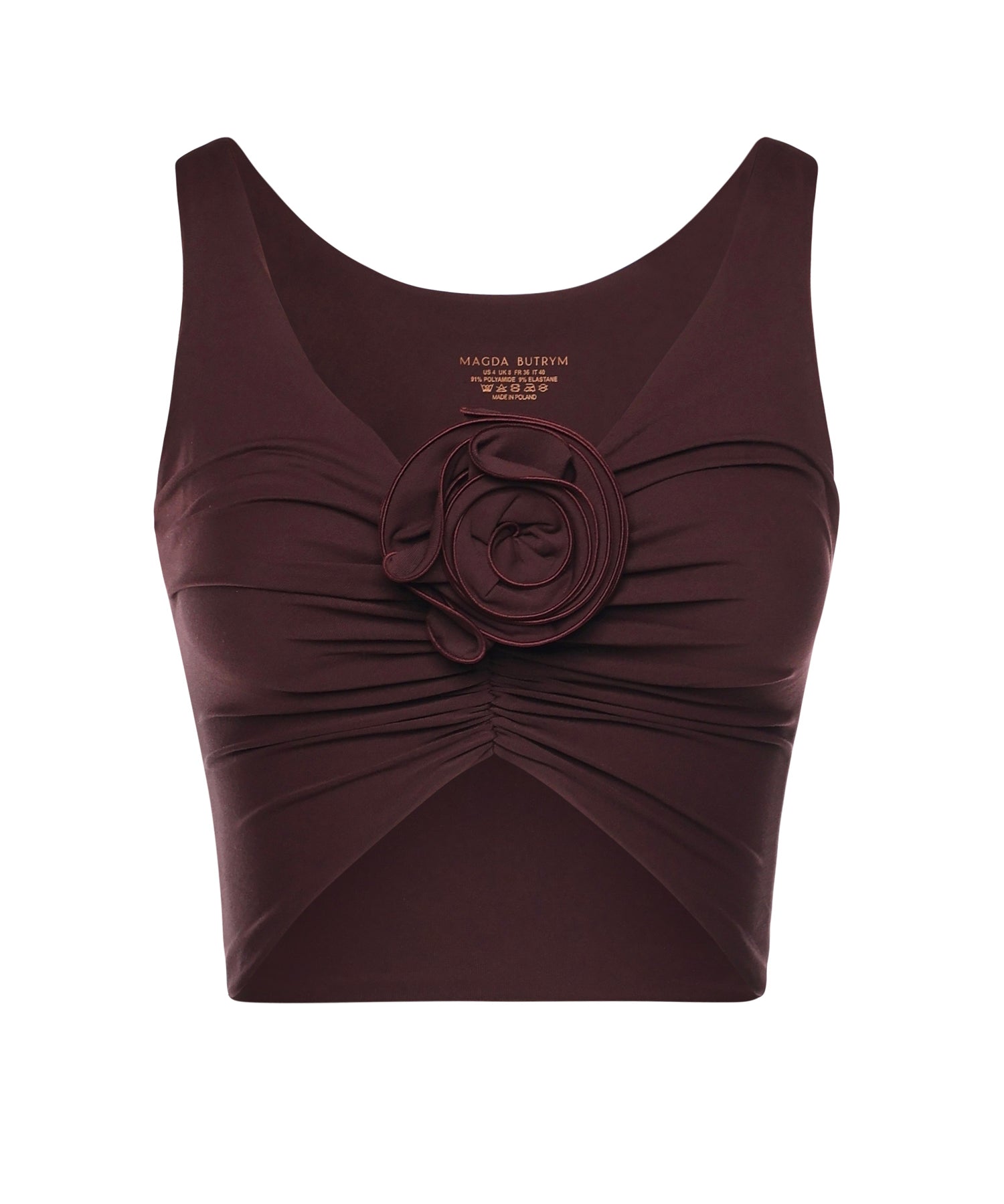 Top annodato in misto nylon 604426  MAGDA BUTRYM 
