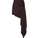 Gonna con applicazioni floreali<BR/> 606426  MAGDA BUTRYM 
