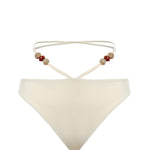 Slip bikini con cinturini e perline 618426  MAGDA BUTRYM 