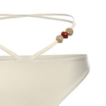 Slip bikini con cinturini e perline 618426  MAGDA BUTRYM 