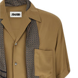 Camicia Pasolini in acetato e seta MGSS26SH01870 6073 MAGLIANO 