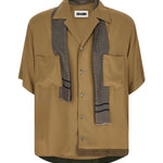 Camicia Pasolini in acetato e seta MGSS26SH01870 6073 MAGLIANO 