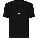 Polo in jersey di cotone a coste MGSS26TT01876 6069 MAGLIANO 