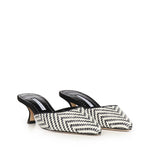 Mules Carolyne in tessuto 1263126 978I MANOLO BLAHNIK 