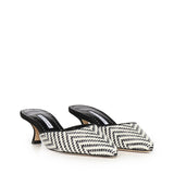 Mules Carolyne in tessuto 1263126 978I MANOLO BLAHNIK 