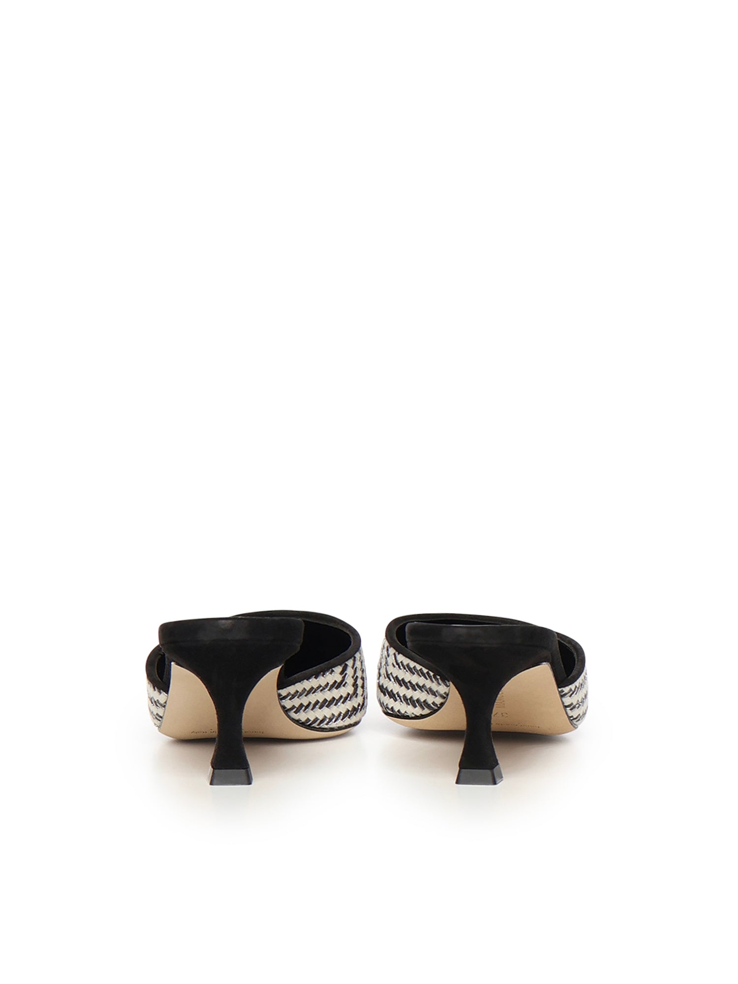 Mules Carolyne in tessuto 1263126 978I MANOLO BLAHNIK 