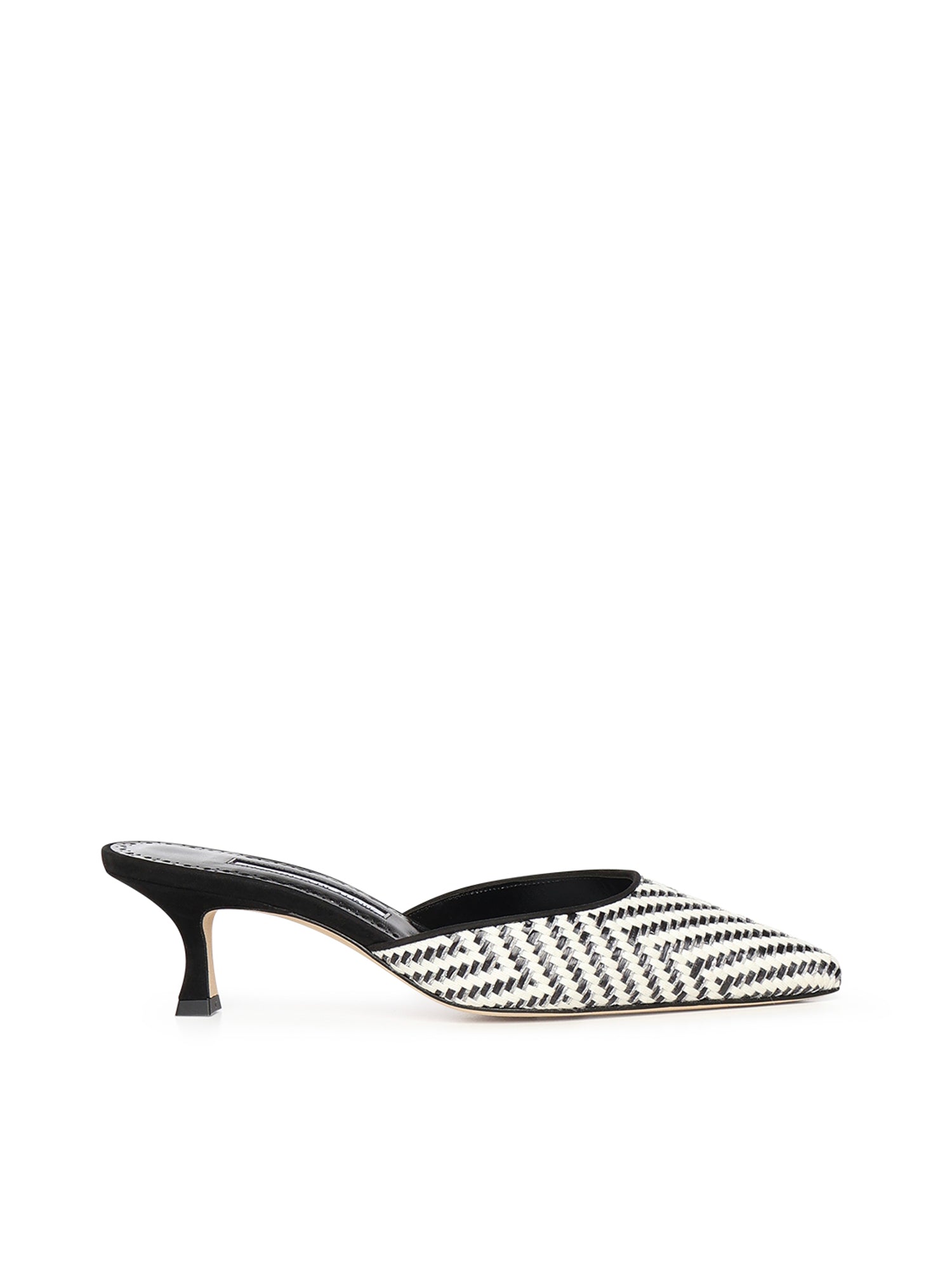 Mules Carolyne in tessuto 1263126 978I MANOLO BLAHNIK 