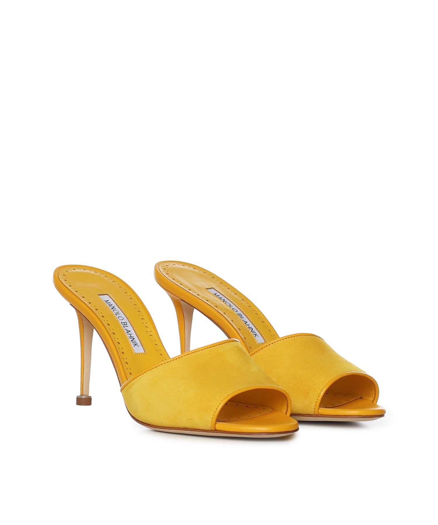 Mules Larache in suede 1263172 7329 MANOLO BLAHNIK 
