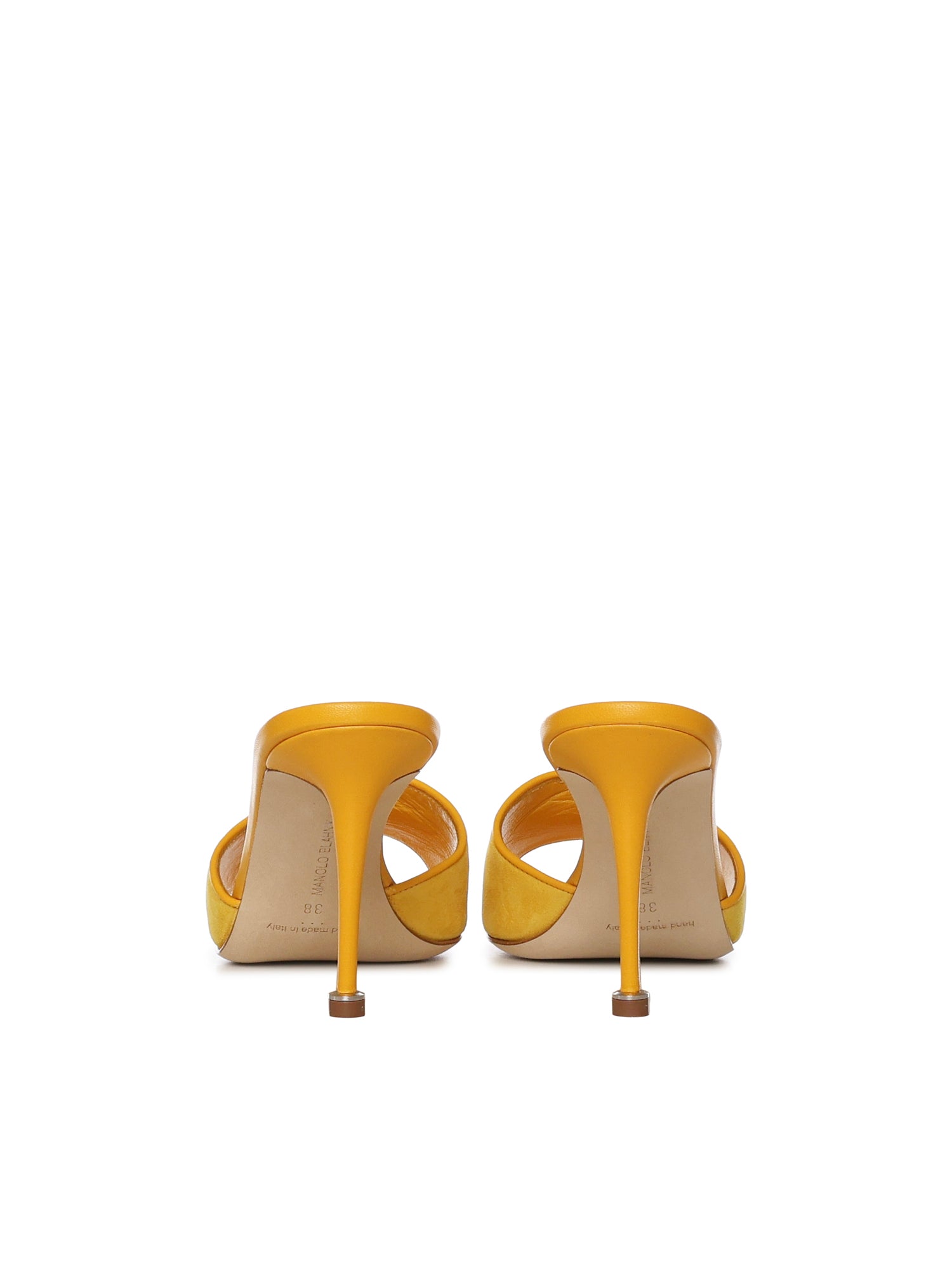 Mules Larache in suede 1263172 7329 MANOLO BLAHNIK 