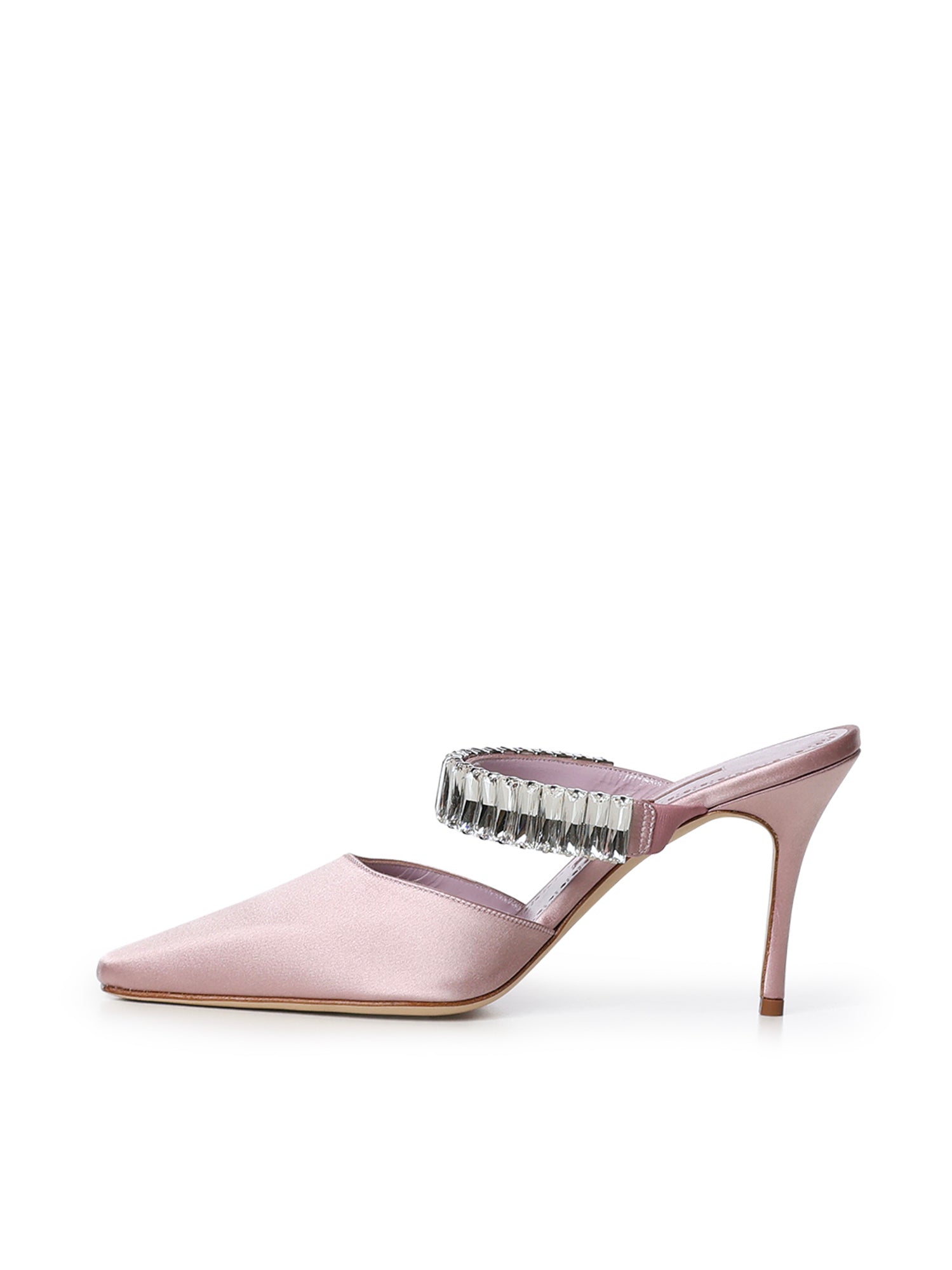 Mules Zumbon in raso 2262048 5113 MANOLO BLAHNIK 