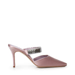 Mules Zumbon in raso 2262048 5113 MANOLO BLAHNIK 