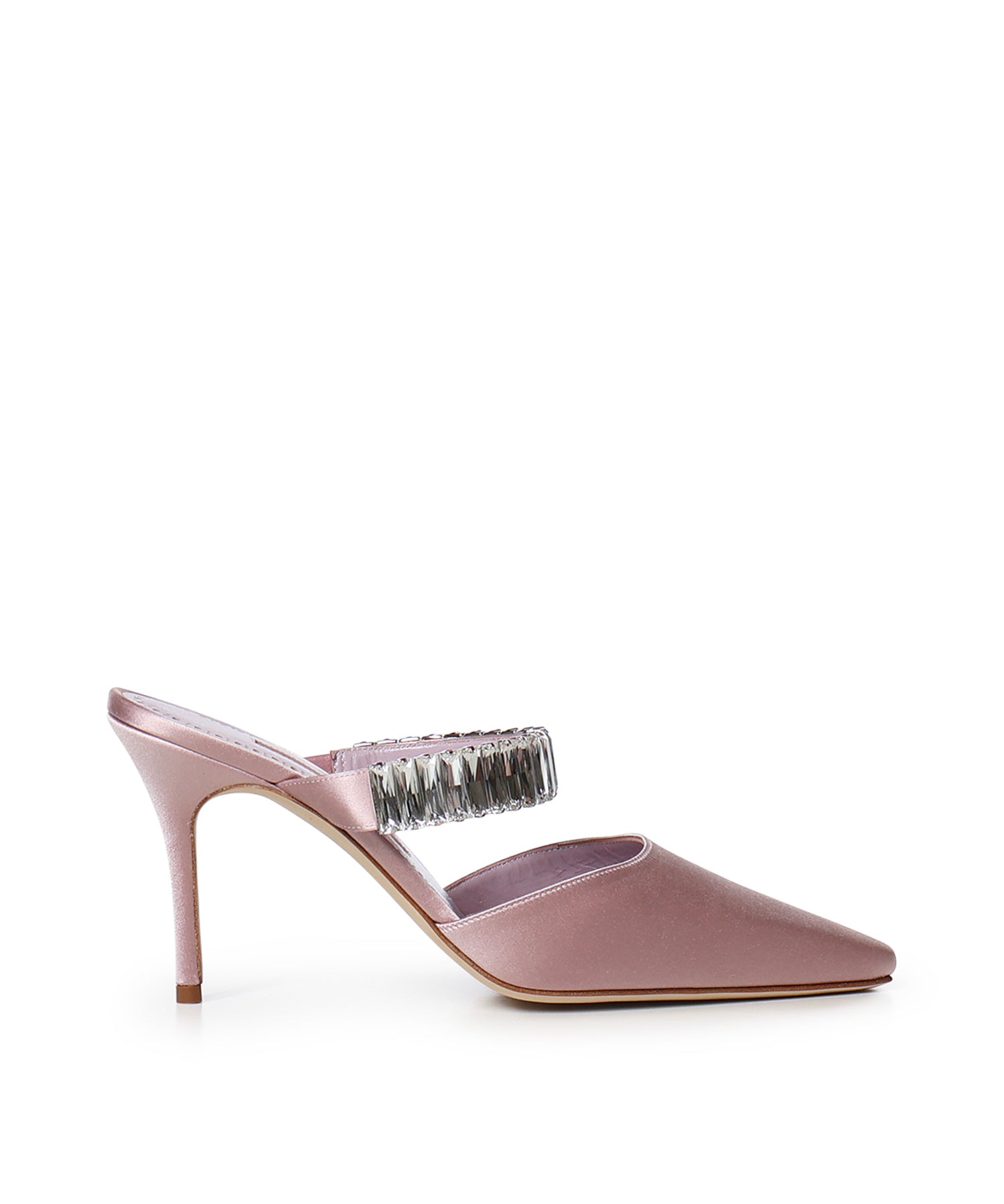 Mules Zumbon in raso 2262048 5113 MANOLO BLAHNIK 