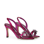 Sandali Sumbasan in raso 2262146 6520 MANOLO BLAHNIK 