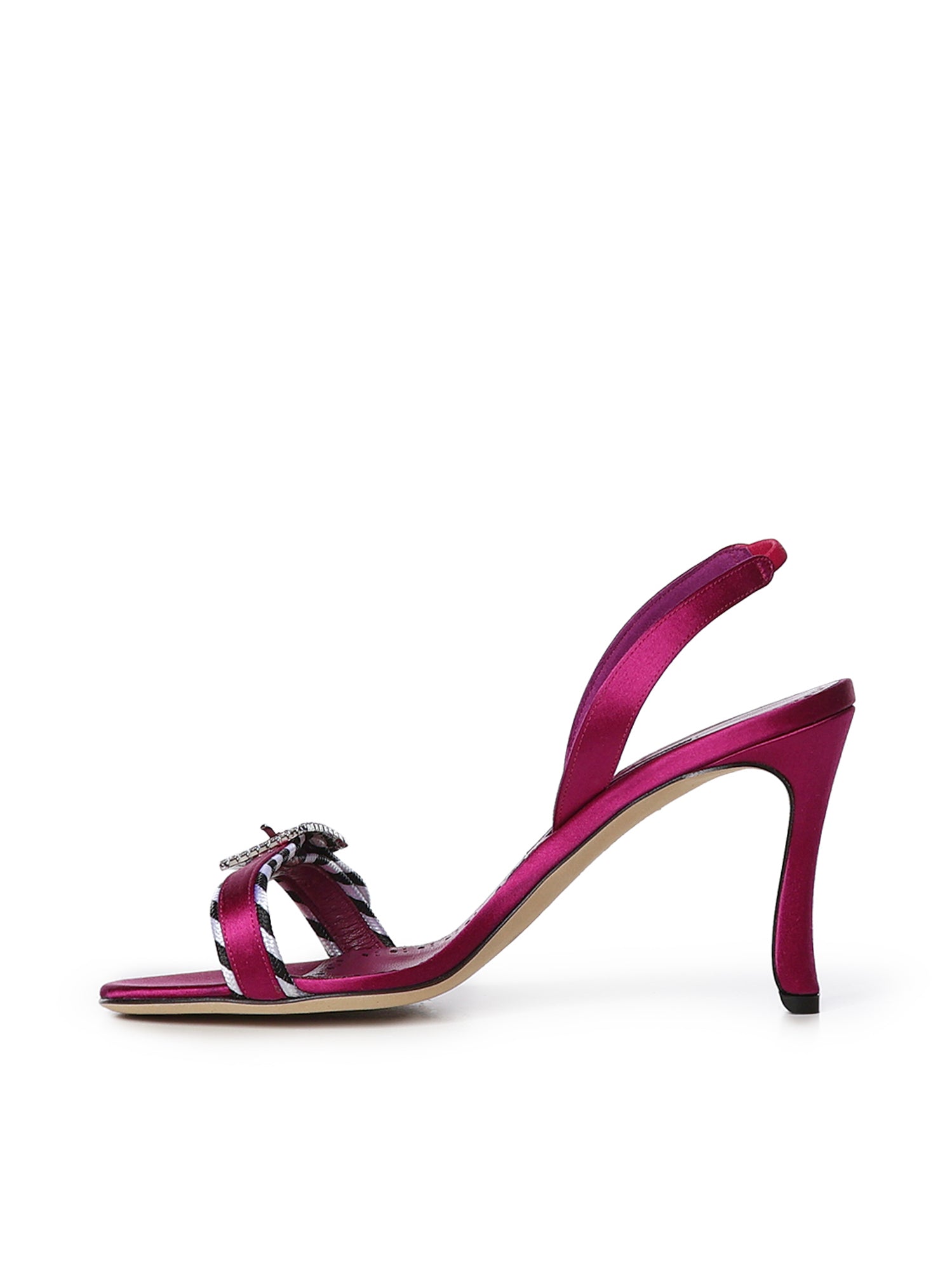 Sandali Sumbasan in raso 2262146 6520 MANOLO BLAHNIK 