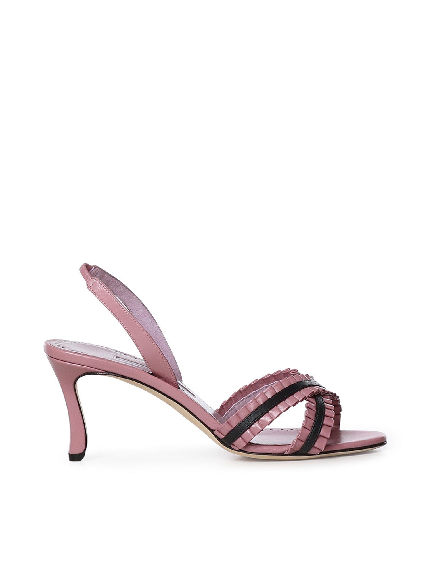Sandali Volusan in pelle<BR/> 2262147 6554 MANOLO BLAHNIK 