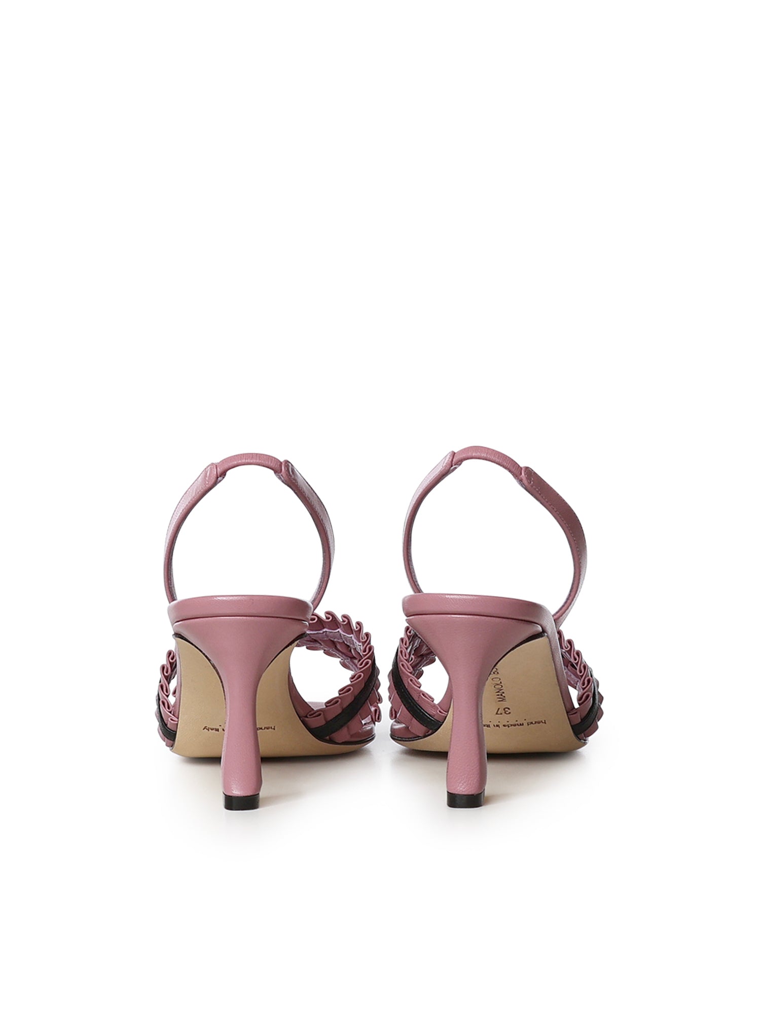 Sandali Volusan in pelle<BR/> 2262147 6554 MANOLO BLAHNIK 