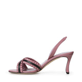 Sandali Volusan in pelle<BR/> 2262147 6554 MANOLO BLAHNIK 