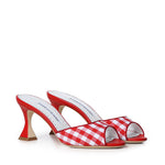 Mules Jadara check 2262195 9798 MANOLO BLAHNIK 