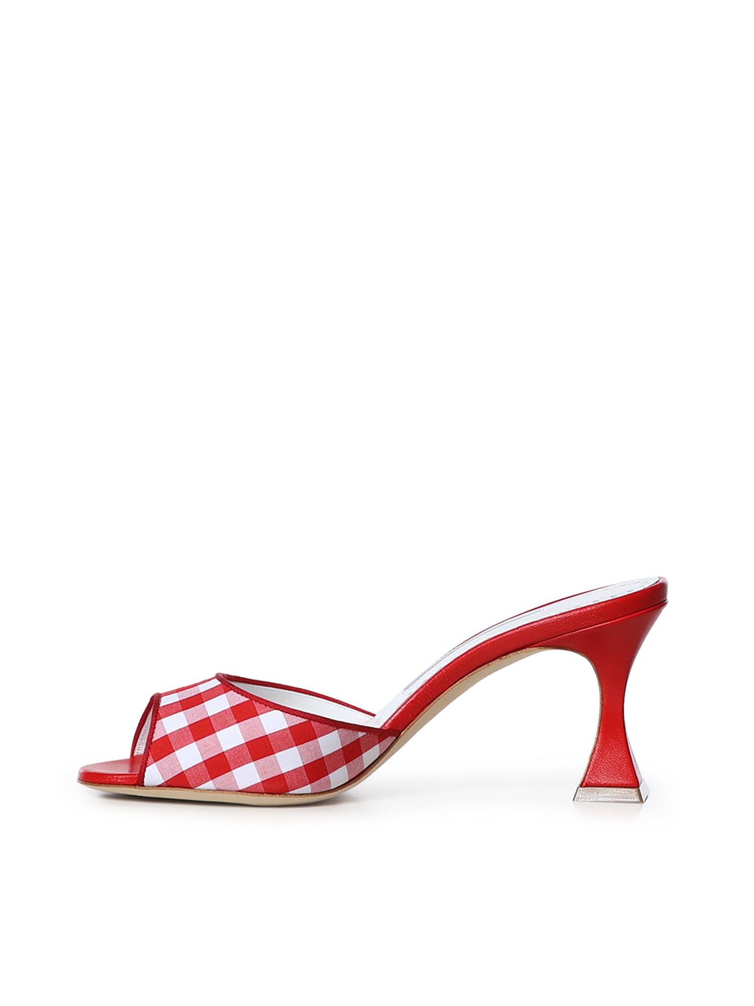 Mules Jadara check 2262195 9798 MANOLO BLAHNIK 